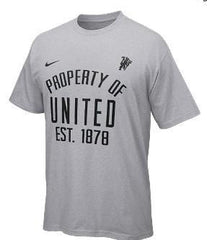 Nike Property Of (Manchester United) Men's Soccer T-Shirt